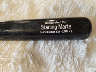 Starling Marte Marucci Broken Baseball Bat