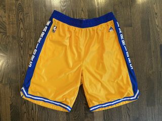Vintage Adidas Golden State Warriors Basketball Shorts Size Xl