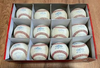 One Dozen 2018 - 19 Official Cape Cod Baseball League Game Baseballs Pearls