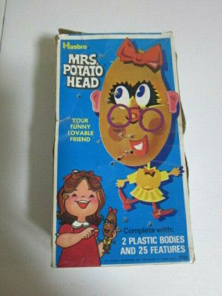 Vintage Mrs Potato Head Hasbro 1972 Set