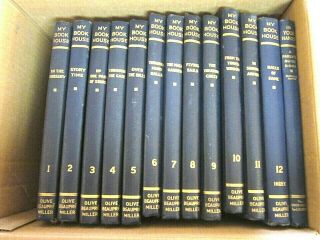 My Book House Complete 12 Vol,  Guide Olive Beaupre Miller 1937 All Very Good