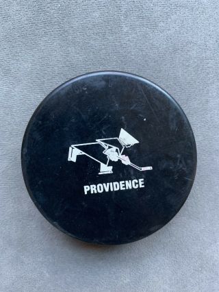 Providence College Friars Puck.  Ncaa Hockey East