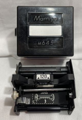 Vintage Mamiya M645 120 Film Insert W/ Case