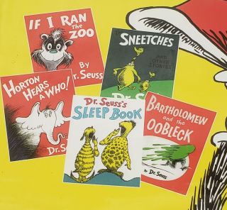 A Hatful Of Seuss Five Favorite Dr Seuss Stories,  If I Ran The Zoo,  1996 Hc/dj