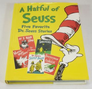 A Hatful of Seuss Five Favorite Dr Seuss Stories,  If I Ran The Zoo,  1996 HC/DJ 2