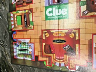 Vintage 1998 Clue Board Game Parker Brothers - GAME BOARD ONLY Replacement Piece 2