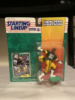 Reggie White Green Bay Packers Vintage 1994 Starting Lineup Slu Figurine