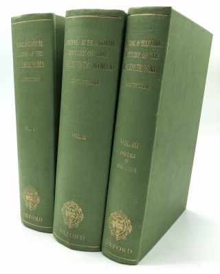 M Rostovtzeff / Social & Economic History Of The Hellenistic World 3 Vols 1959