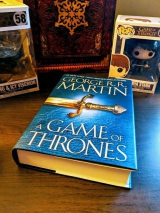 A Game Of Thrones ✎signed✎ By George R.  R.  Martin Song Of Fire & Ice Hardback