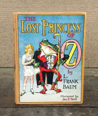 The Lost Princess Of Oz By L.  Frank Baum - Reilly & Lee - 1917 Vintage Children 