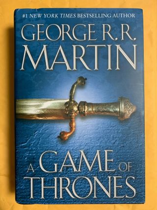 George R.  R.  Martin Signed Book A Game Of Thrones 1st Hardcover Beckett Bas