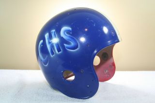 Riddell Vtg Adult Pac3 Football Helmet Size 7 1/8 Game Worn 1970s M