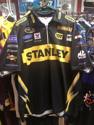 Marcos Ambrose Stanley Richard Petty Nascar Race Pit Crew Shirt Size Xxl