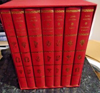 Folio Society - The Complete Volumes Of Jane Austen - 7 Books -