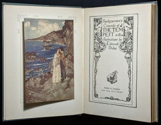 c1915 SHAKESPEARE ' S COMEDY OF THE TEMPEST WITH ILLUSTRATIONS BY EDMUND DULAC 3