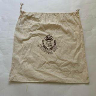 Vtg Lauren Ralph Lauren Mcmlxvii 1967 Dust Bag Drawstring Size 22 " X 22 "