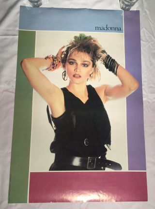 Madonna Rare Vintage 80’s Poster 1984 Boy Toy Inc.  15 - 352 Helmut Werb