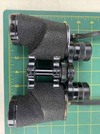 Vintage Bausch & Lomb Zephyr 6X30 Binoculars with Branded Case 2