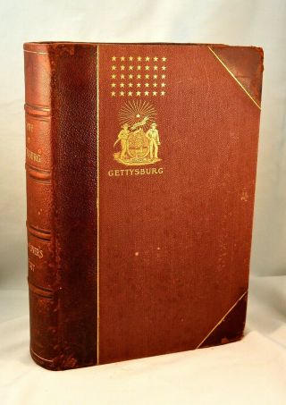 Maine At Gettysburg 1898 First Edition Civil War Military Illustrated