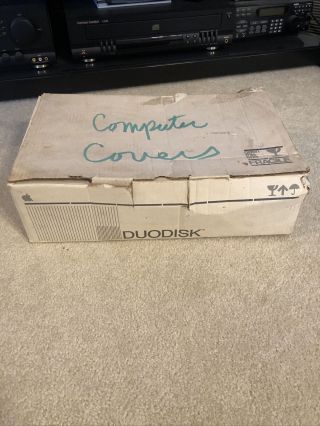 Vintage Apple Computer Duodisk Box Model A9m0108 Box Only