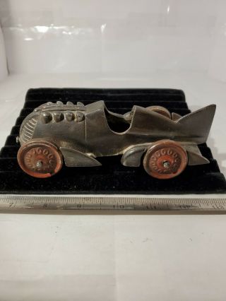 Vintage Cast Iron Hubley Racer (no Driver)
