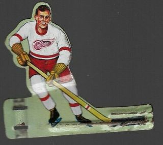 Vintage Metal Hockey Table Game Player " Detroit Red Wings  Very Good Shape "