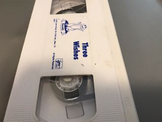 Barney Three Wishes VHS Tape Barney Movie Vintage 1988 3