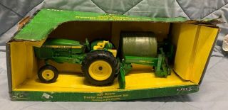 Vintage Ertl John Deere 2440 Utility Tractor And Implement Set W/ Box 1/16
