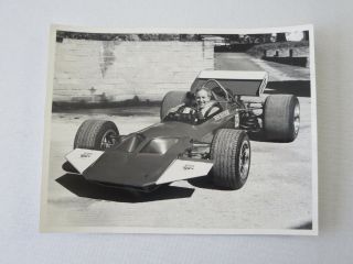 Vintage Racing Photo Photograph John Surtees In Ts7 Formula One Car F1 1970