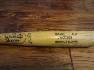 Chuck Jackson 1987 Houston Astros Game Louisville Slugger Bat Rangers