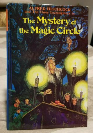 Alfred Hitchcock Three Investigators 27 Mystery Of The Magic Circle Hardcover Hc