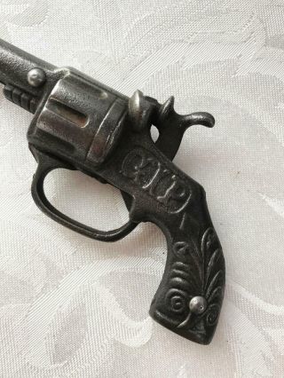 Vintage Stevens GIP Cast Iron Cap Gun 1900s 2
