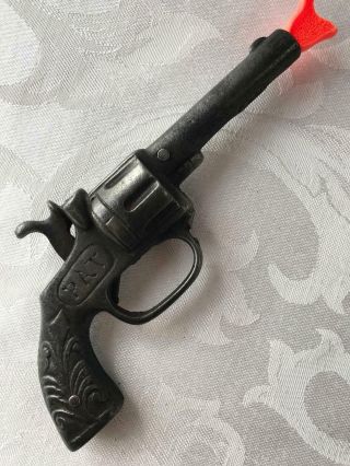 Vintage Stevens GIP Cast Iron Cap Gun 1900s 3