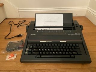 Brother Ax - 22 Electronic Typewriter Black Vintage