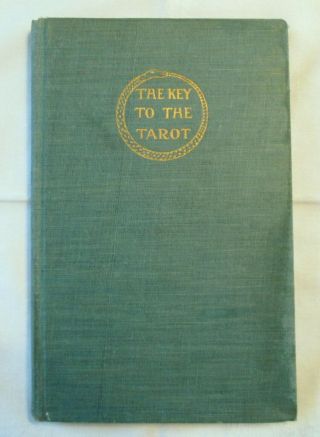 1918 The Key To The Tarot Book By L W De Laurence