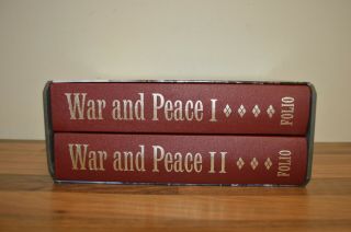War & And Peace - Leo Tolstoy - 2 Volume Set - Folio Society 1997 (38)