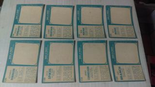 1961 Topps Football Starter Set - 40 Cards VINTAGE Many Hall of Fame players 2
