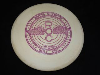 Vintage Innova Champion Roc Disc Golf Frisbee 1980 