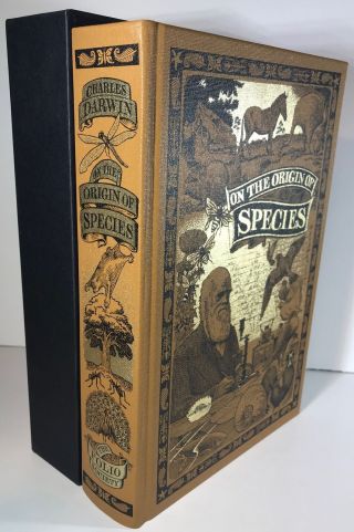 Charles Darwin / Folio Society On The Origin Of The Species By Means Of Natural