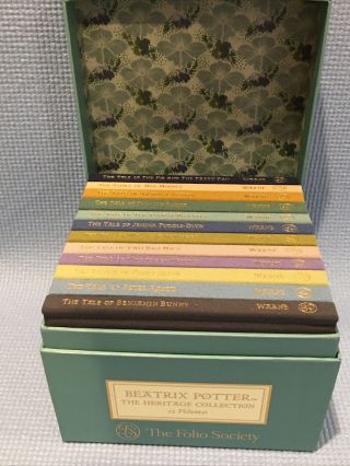 The Tales Of Beatrix Potter Folio Society 12 Book Box Set 2020