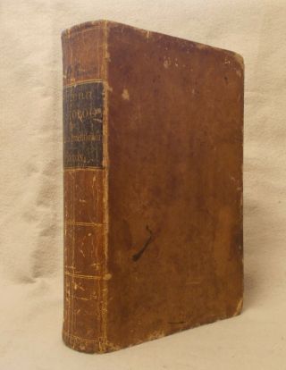 1875 Antique Leather Treatise On Human Physiology By John Dalton Medical Science