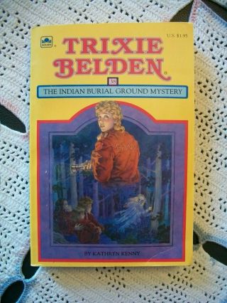 Trixie Belden 38 - The Indian Burial Ground Mystery (square Paperback)
