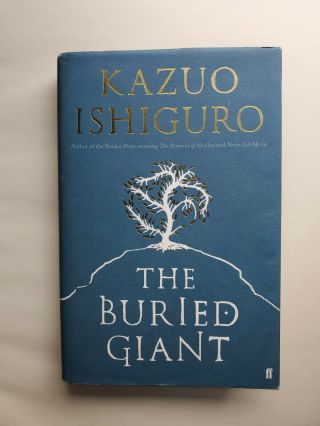 Kazuo Ishiguro First Edition 1st Print The Buried Giant Rare Edition Black Edges