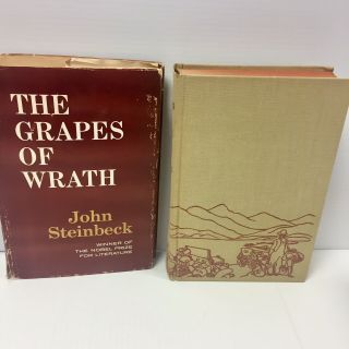 John Steinbeck The Grapes Of Wrath 1st Edition 1st Printing 1939 Viking Press Hb