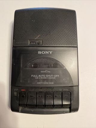 Vintage Sony Portable Cassette Player/ Recorder Model Tcm - 929 Tested/works