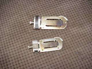 2 Vintage Cordier Lunic Alto And Soprano Saxophone Clarinet Reed Trimmers France