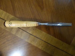 Vintage Buck Brothers 1/2 " Wide Out - Channel Gouge,  12 " Long Incld Handle