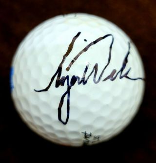 Signed Tiger Woods Autograph/signed Golf Ball - With