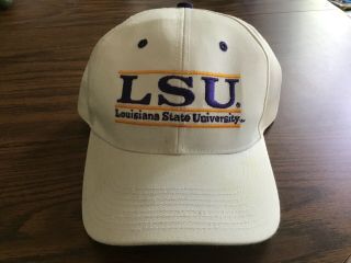 Vintage 1990’s Lsu Louisiana State University Snapback Hat The Game
