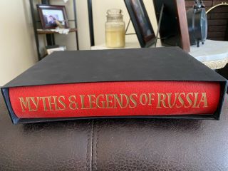 Folio Society Myths And Legends Of Russia Hardcover W/ Slipcase Illustrated 2009